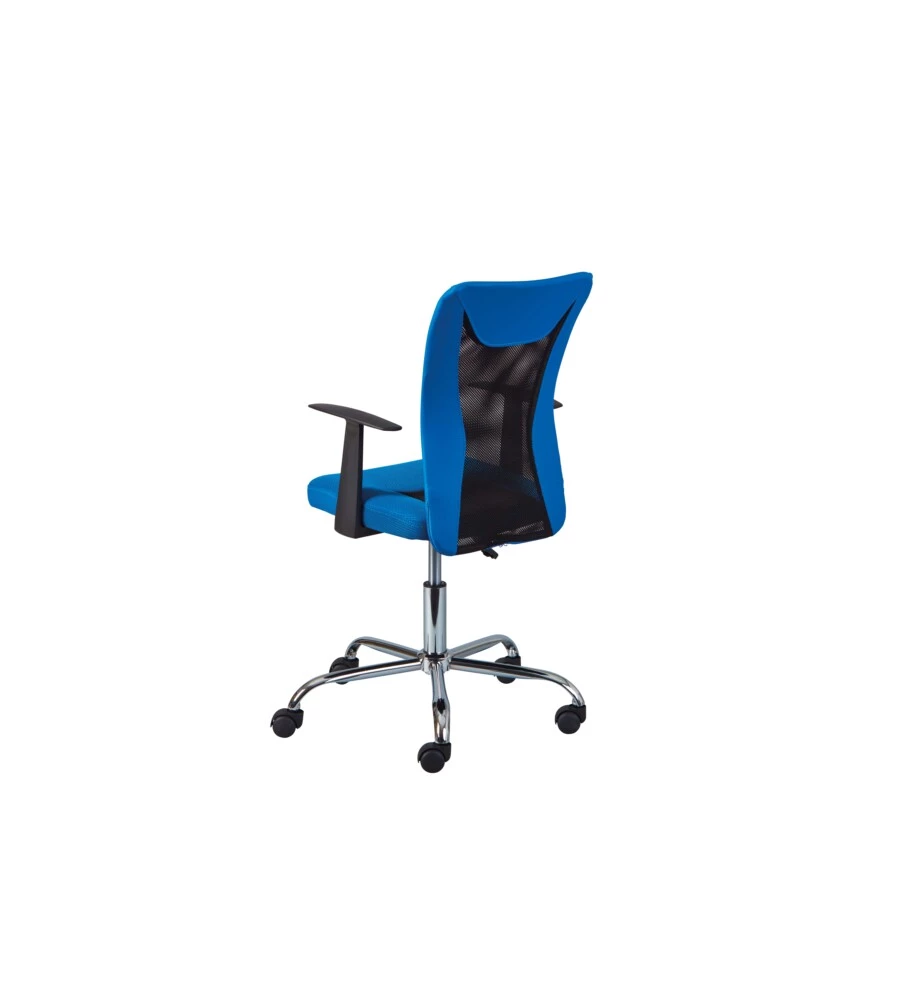 SEDIA DA UFFICIO TRASPIRANTE, 55X54,5X85-95 CM